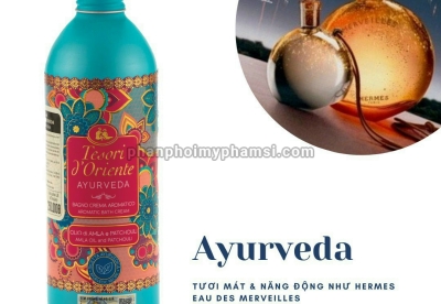 ⭐⭐⭐⭐⭐Sữa tắm hương nước hoa Tesori d'Oriente hương Ayurveda 500ml⚡️